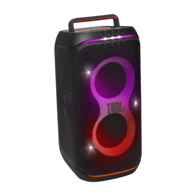 JBL Partybox 120, AI Sound Boost, Futuristic Light Show, Upto 12Hrs Playtime 160 W Bluetooth Party Speaker (Dark black, Stereo Channel)